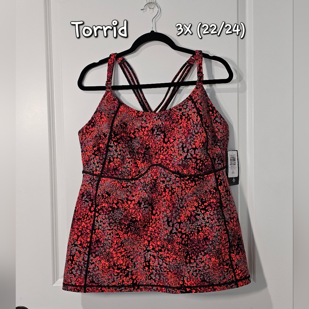 NWT | 3X (22/24) | Torrid | Strappy Back Active Tank